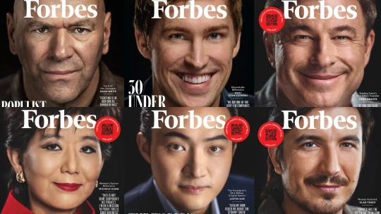 Král MMA i startup s českou stopou. Kdo letos zdobil obálky amerického Forbesu? 