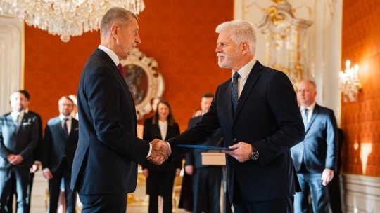 Prezident Pavel jmenoval Babiše premiérem. Turek mezi ministry chybí