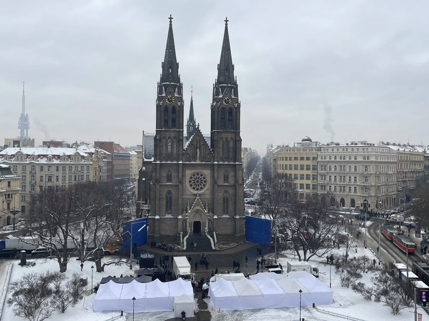 Natáčení The Age of Innocence v Praze