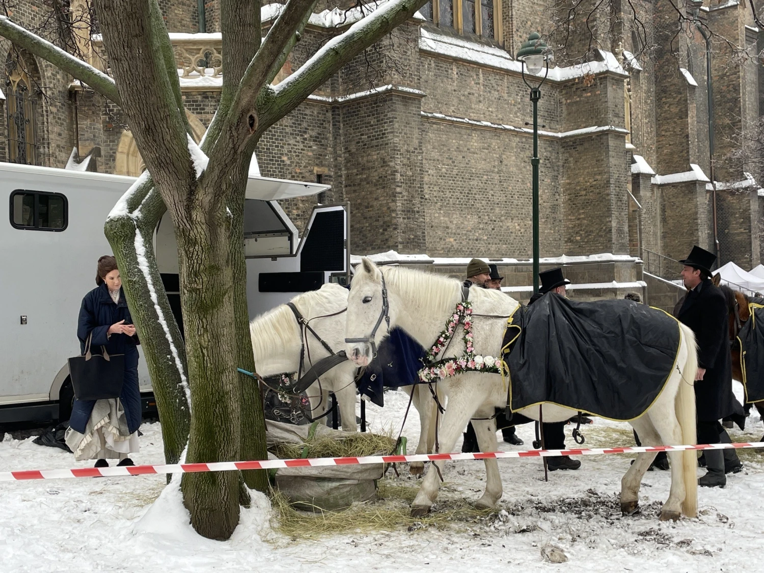 Natáčení The Age of Innocence v Praze