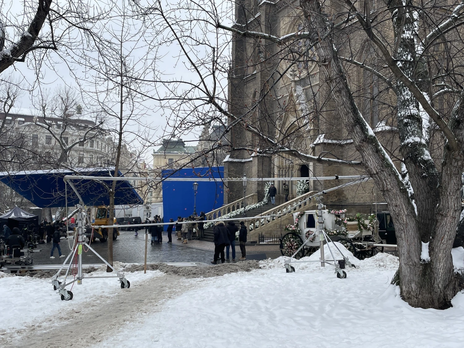 Natáčení The Age of Innocence v Praze