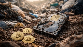 Bitcoin na skládce už Brit přestal hledat. Praktická lekce, jak nepřijít o&nbsp;miliardy