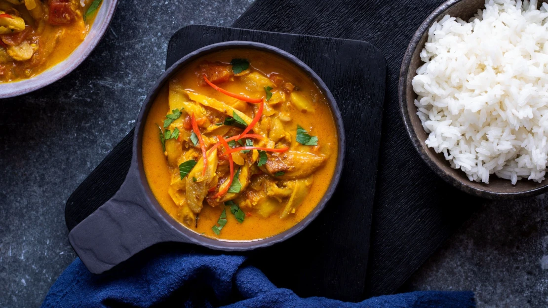 Bezmasé kari s masitou hlívou. Prohřeje & dodá živiny