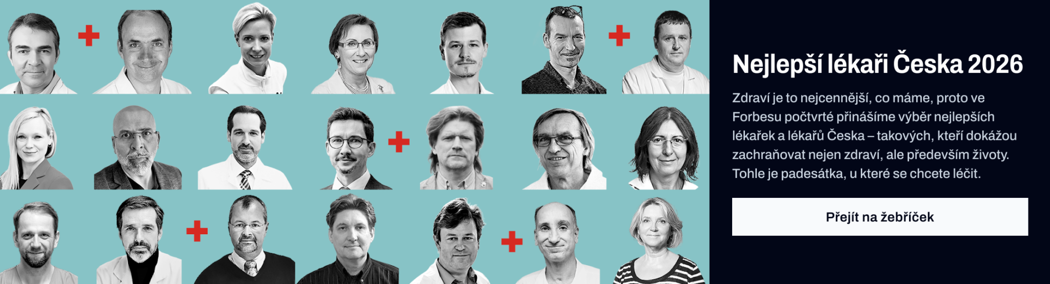 Nejlepší lékaři Česka 2026