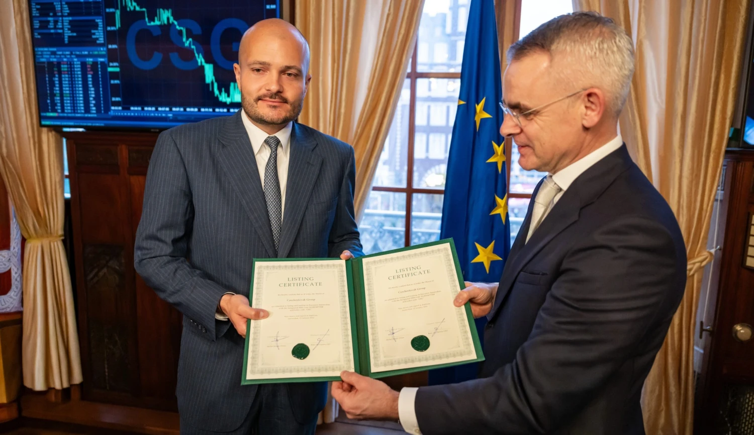 CSG byla jako v papiňáku. Doufám, že se inspirují ostatní, říká šéf nizozemské burzy