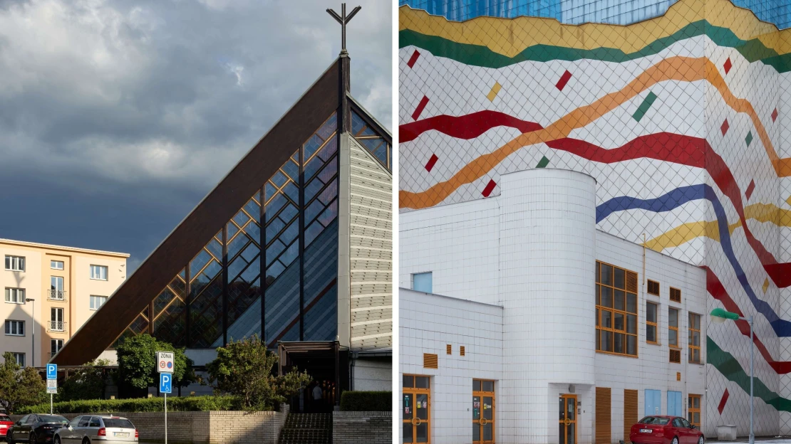 Architektura mezi přísností a diskotékou. Stavěly se v&nbsp;devadesátkách jen bizáry?