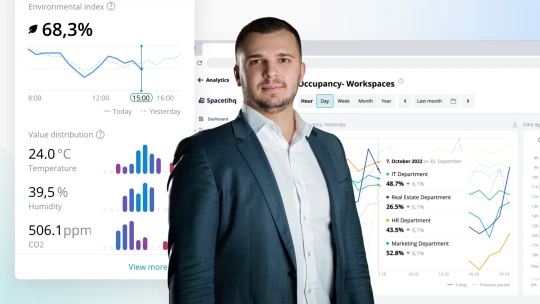 Místo elektráren oči na stropě. Startup učí budovy šetřit, aby měla AI co „žrát“