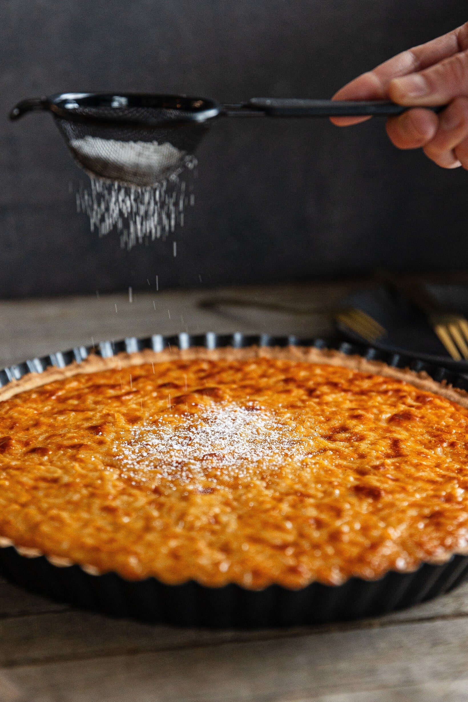 Torta di riso. Mléčná rýže v křehkém těstě s italským šmrncem