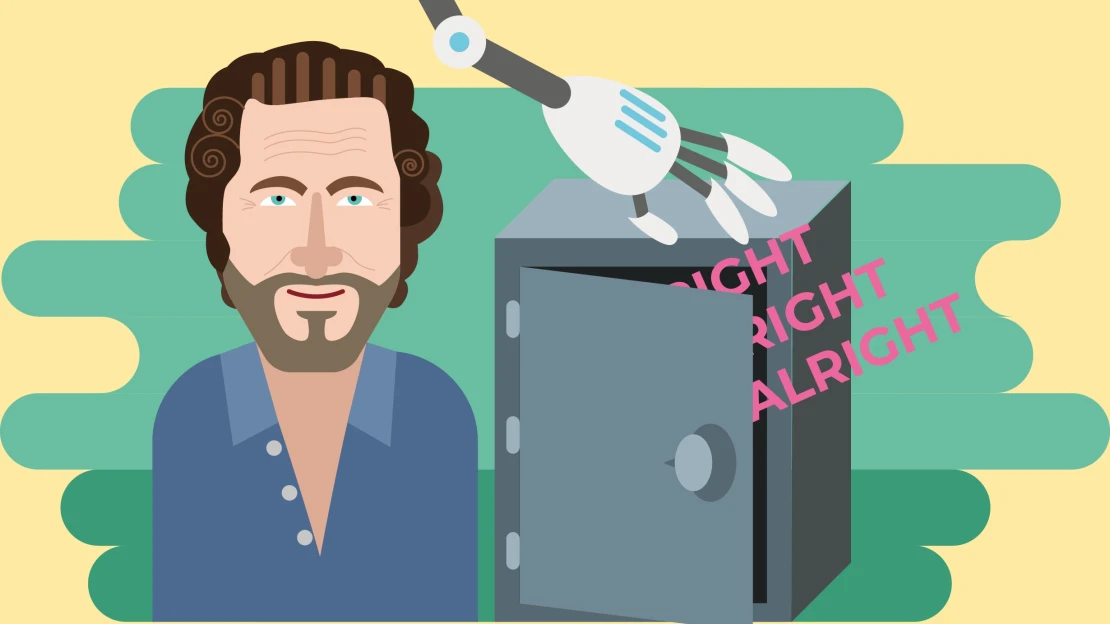 Alright alright alright. Matthew McConaughey má na svou slavnou hlášku patent