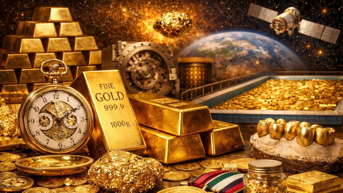 Zlato znovu láme rekordy. Tady je patnáct faktů, které jste o něm možná nevěděli