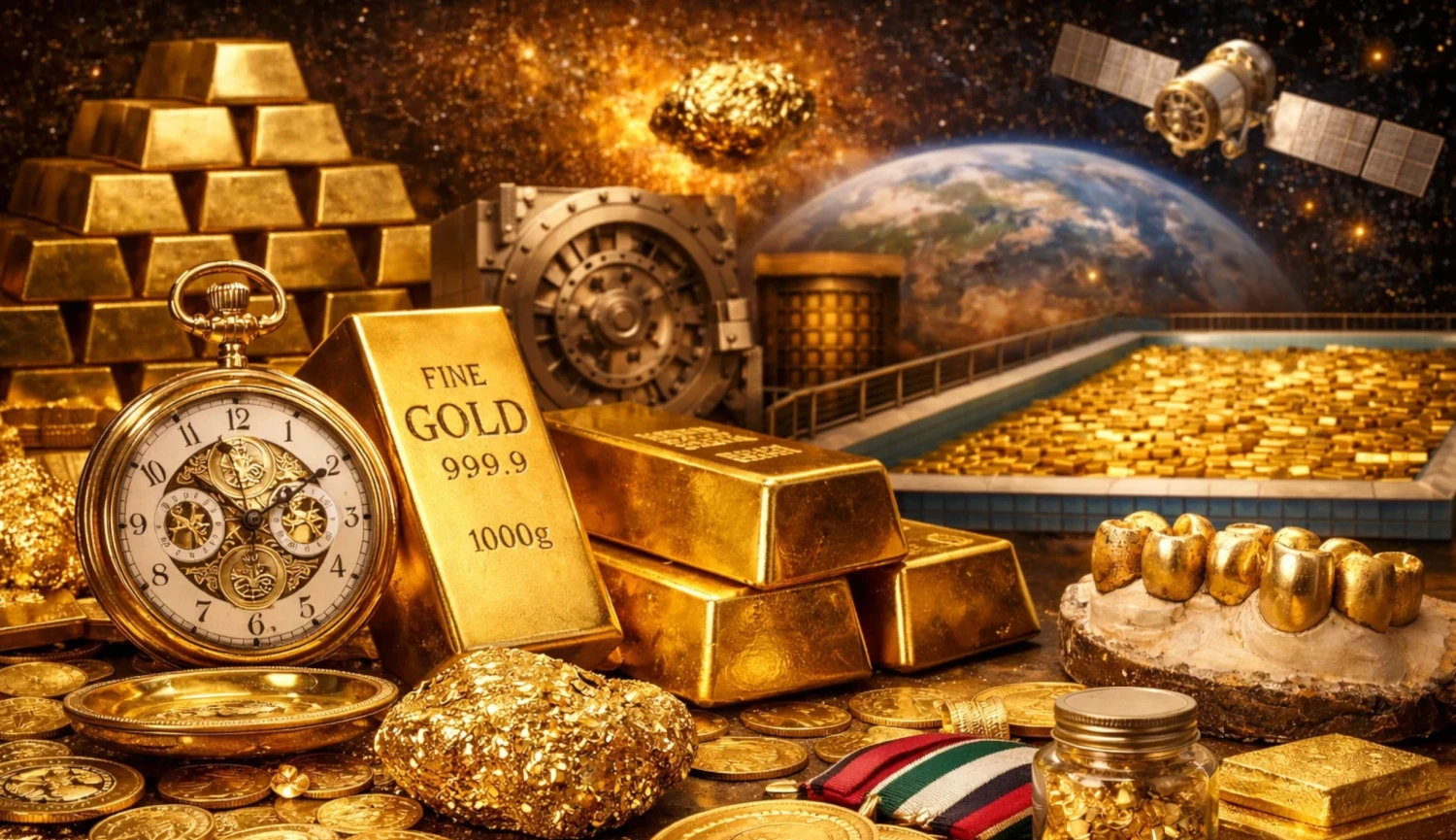 Zlato znovu láme rekordy. Tady je patnáct faktů, které jste o něm možná nevěděli