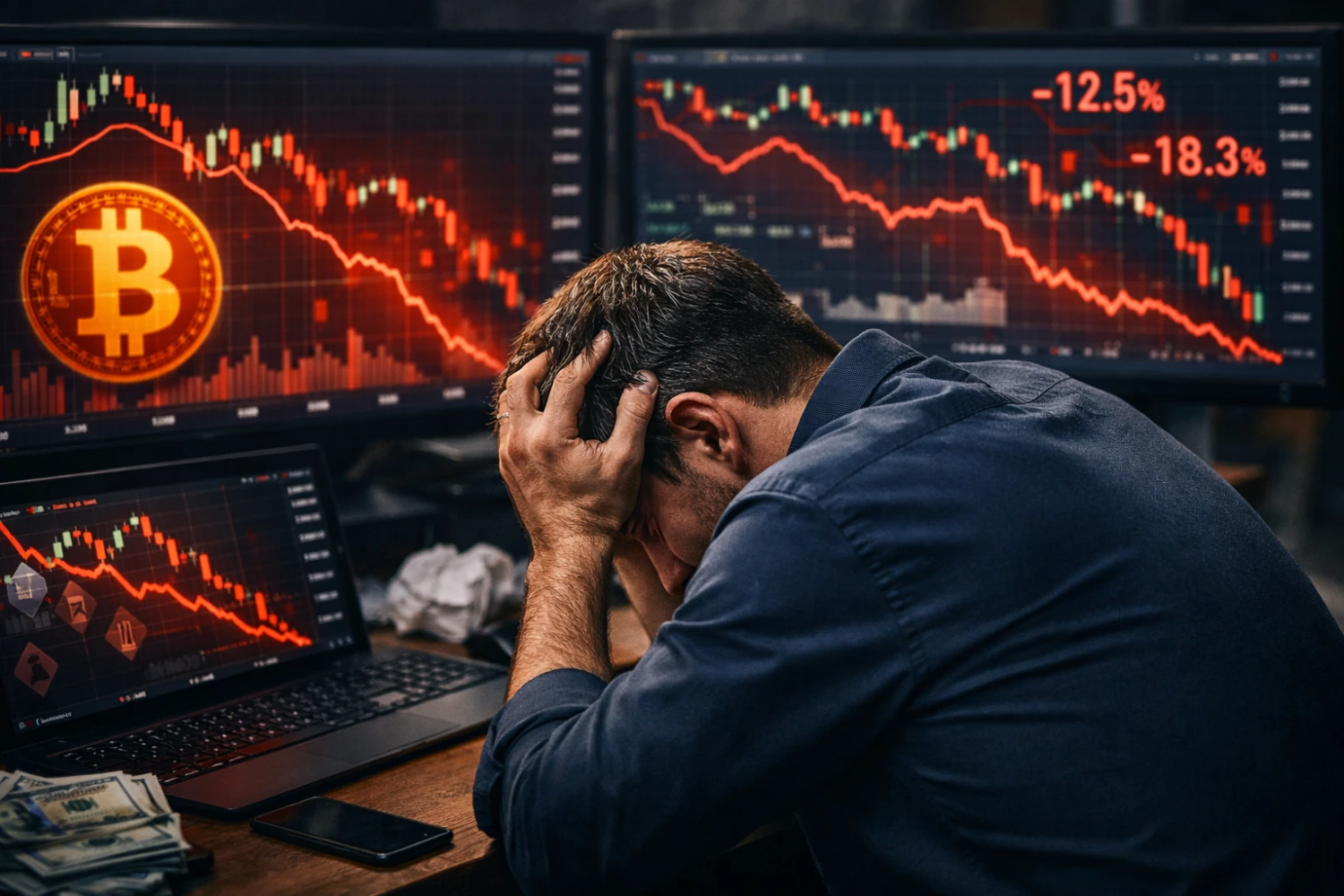 ₿olehlav. Klesne cena bitcoinu ještě hlouběji? Tyhle faktory rozhodují