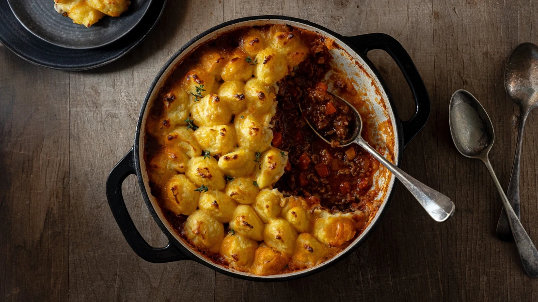 Hřejivý britský comfort food. Poctivý cottage pie z&nbsp;hovězího