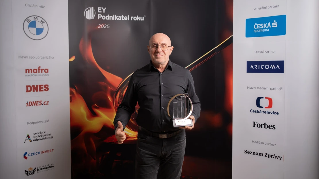 Marlenka boduje. Avetisjan je EY podnikatelem roku Moravskoslezského kraje