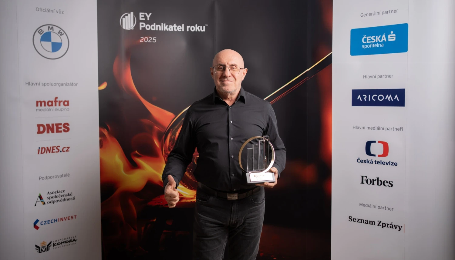 Marlenka boduje. Avetisjan je EY podnikatelem roku Moravskoslezského kraje