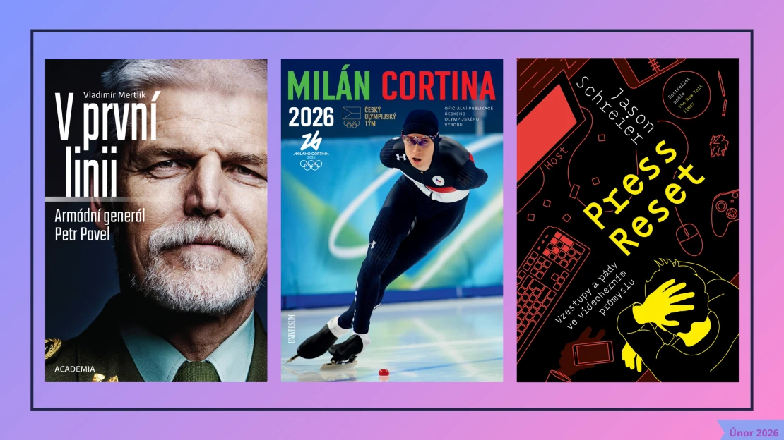Olympijské radosti i&nbsp;výročí války. Sedm knih jako ohlédnutí za děním v únoru