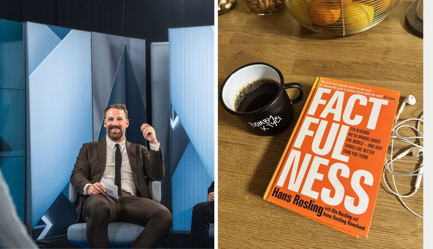 Proslavil ho podcast Bomby k&nbsp;tyči. Jaký je bývalý hráč Koreis mimo svět hokeje?