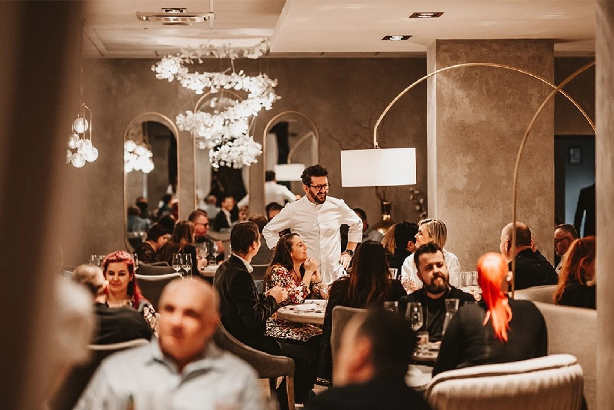 Martin Svatek ve svém podniku Mace restaurant