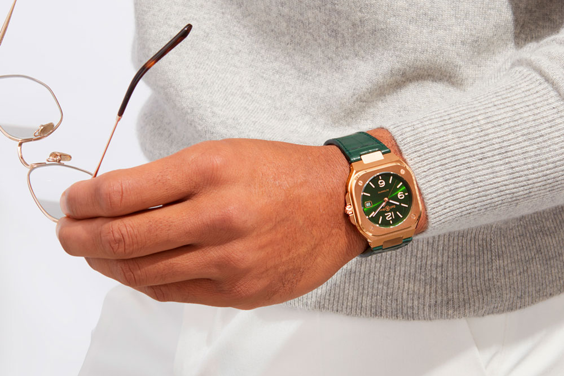 Bell & Ross BR-05 Green Gold