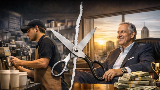 Když šéf bere tisícinásobky zaměstnance. Jak číst platové nůžky nejen ve Starbucksu