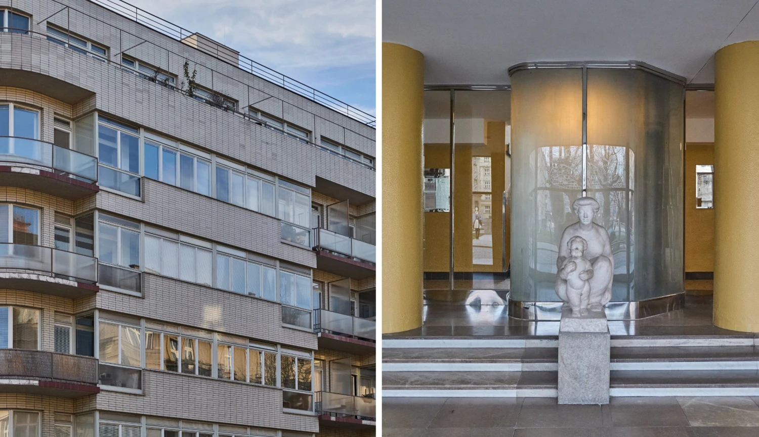 Skleněný luxus třicátých let zblízka. Jak se žije v kulisách funkcionalismu?