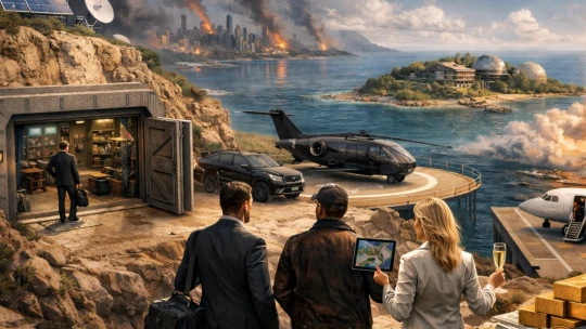 Záložní adresa. Únikový plán se stává novým standardem českých miliardářů