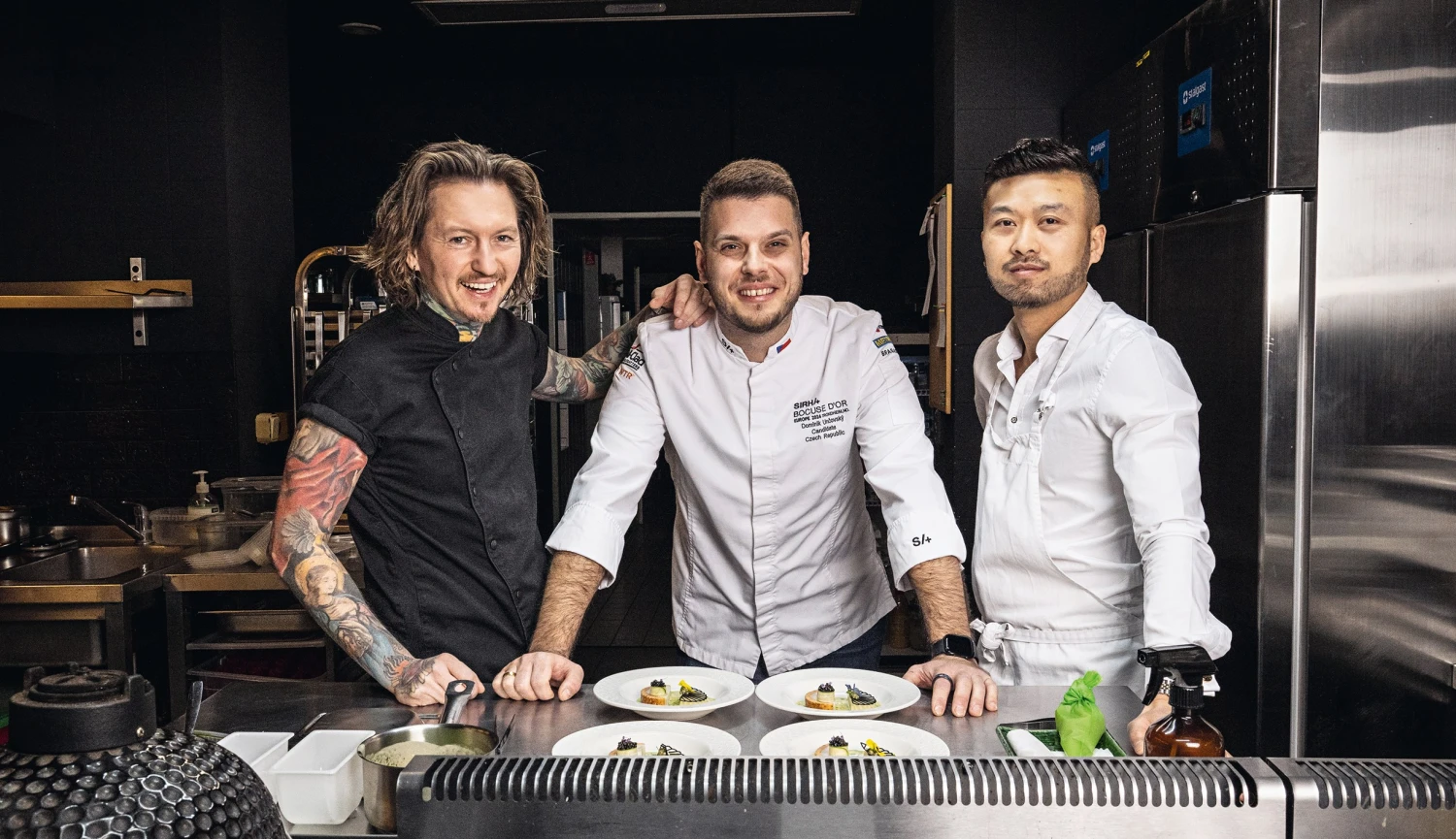Být kuchař už je zase cool. Forejt, Unčovský a Chu u jednoho stolu