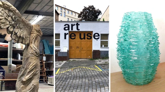 Druhý život filmových kulis i výstav. Art re use mění kulturní odpad v nový materiál