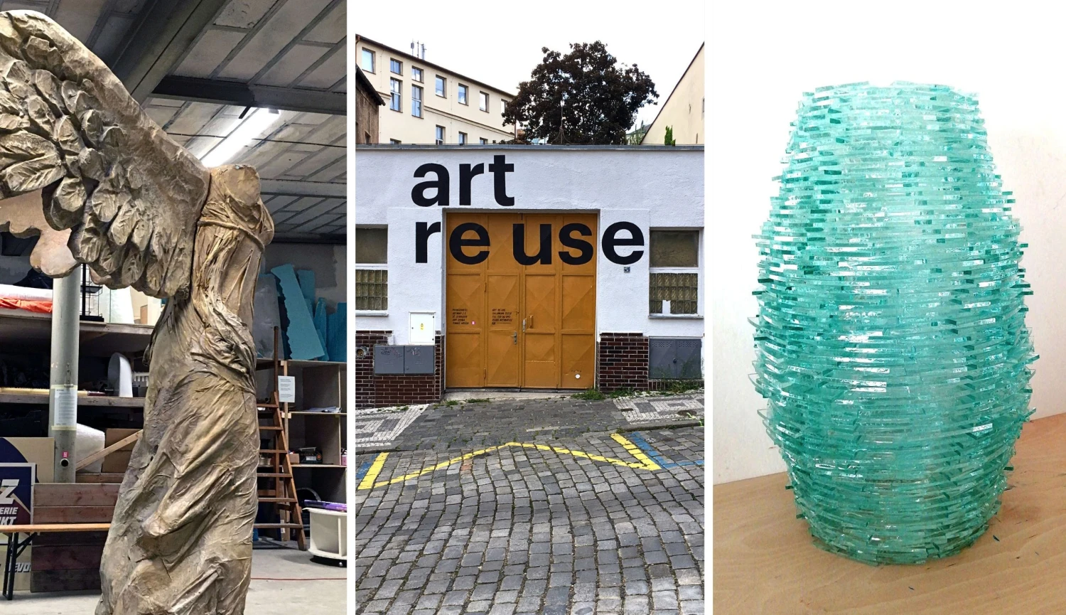 Druhý život filmových kulis i výstav. Art re use mění kulturní odpad v nový materiál