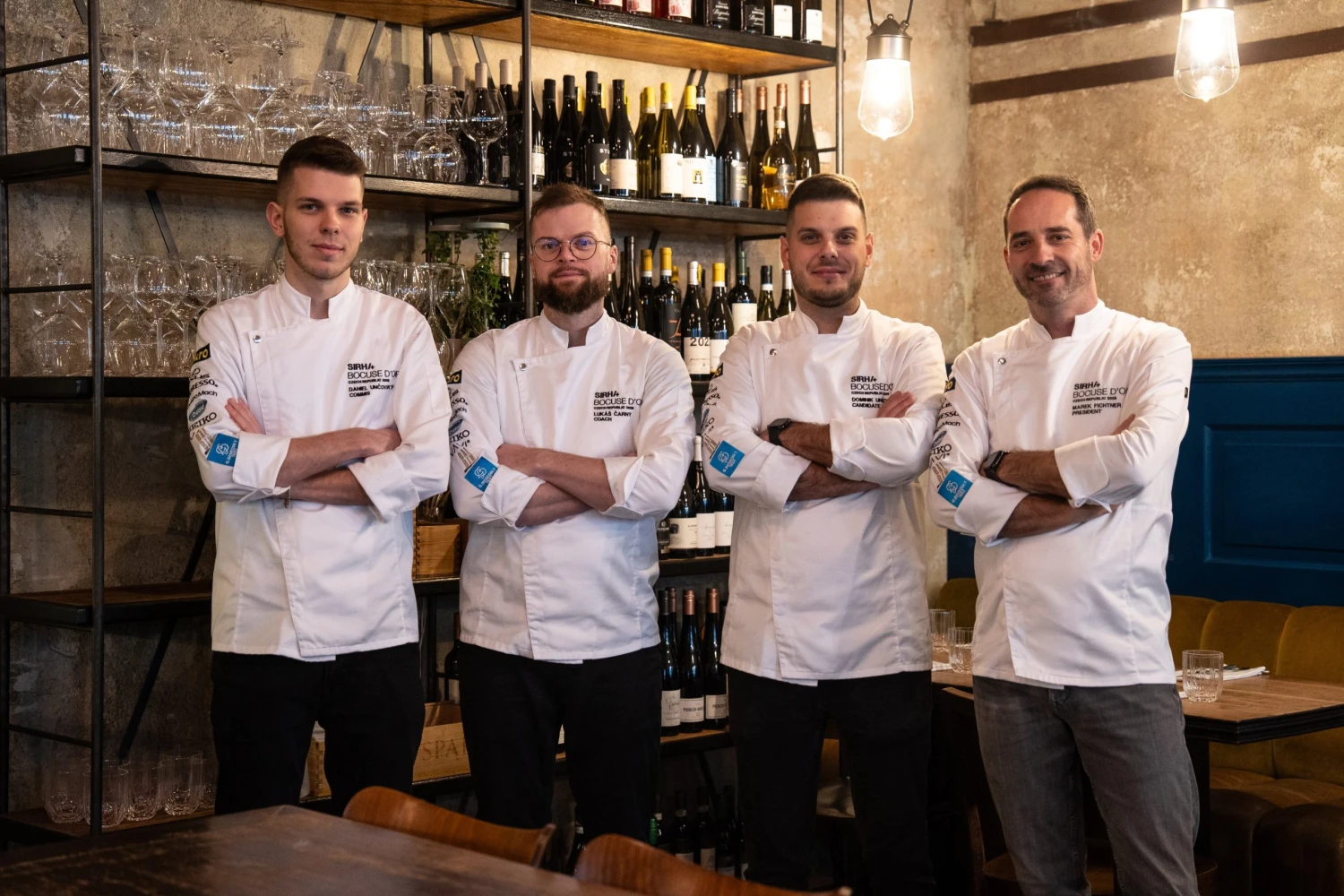 Tým Dominika Unčovského na Bocuse d'Or