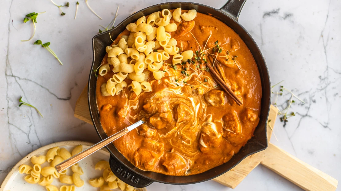 Dýňové kuře na paprice. Tradiční recept v netradičním podání