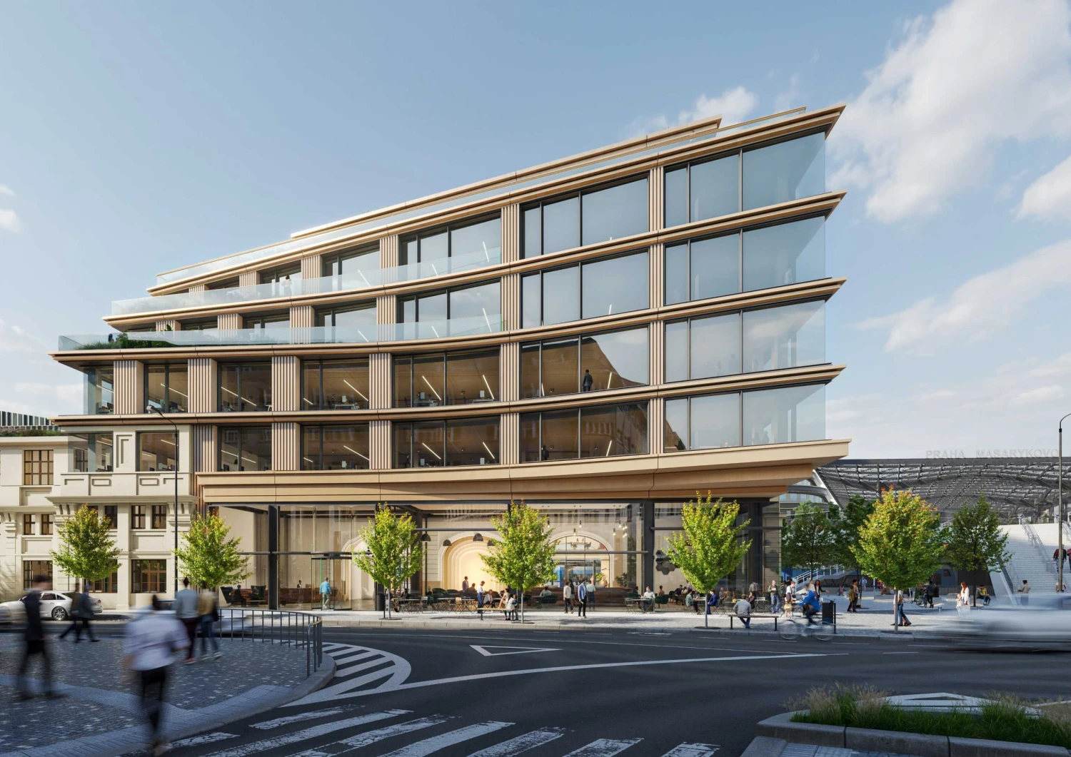 Penta má povolení stavět. V centru Prahy vyrostou prémiové kanceláře za miliardu