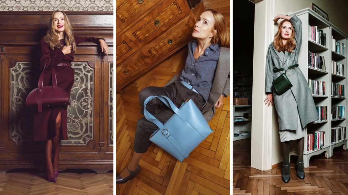 Jak se rozjíždí brand po&nbsp;šedesátce? Ivana Ostřanská založila vlastní značku kabelek