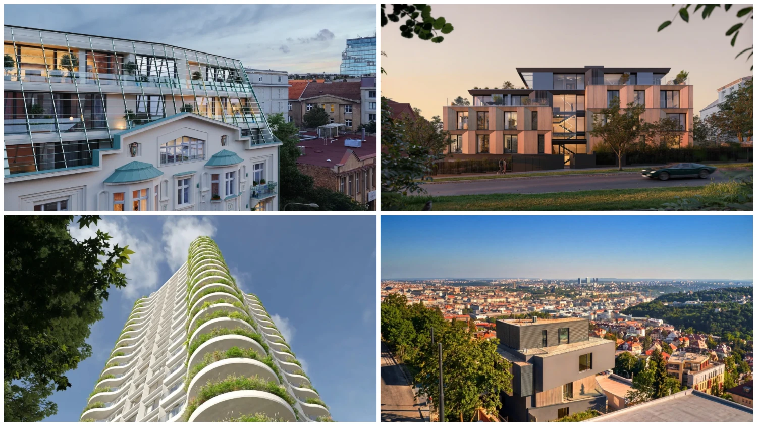 Od Hřebenek po Ostravu. Nové rezidenční projekty, které stojí za vaši pozornost