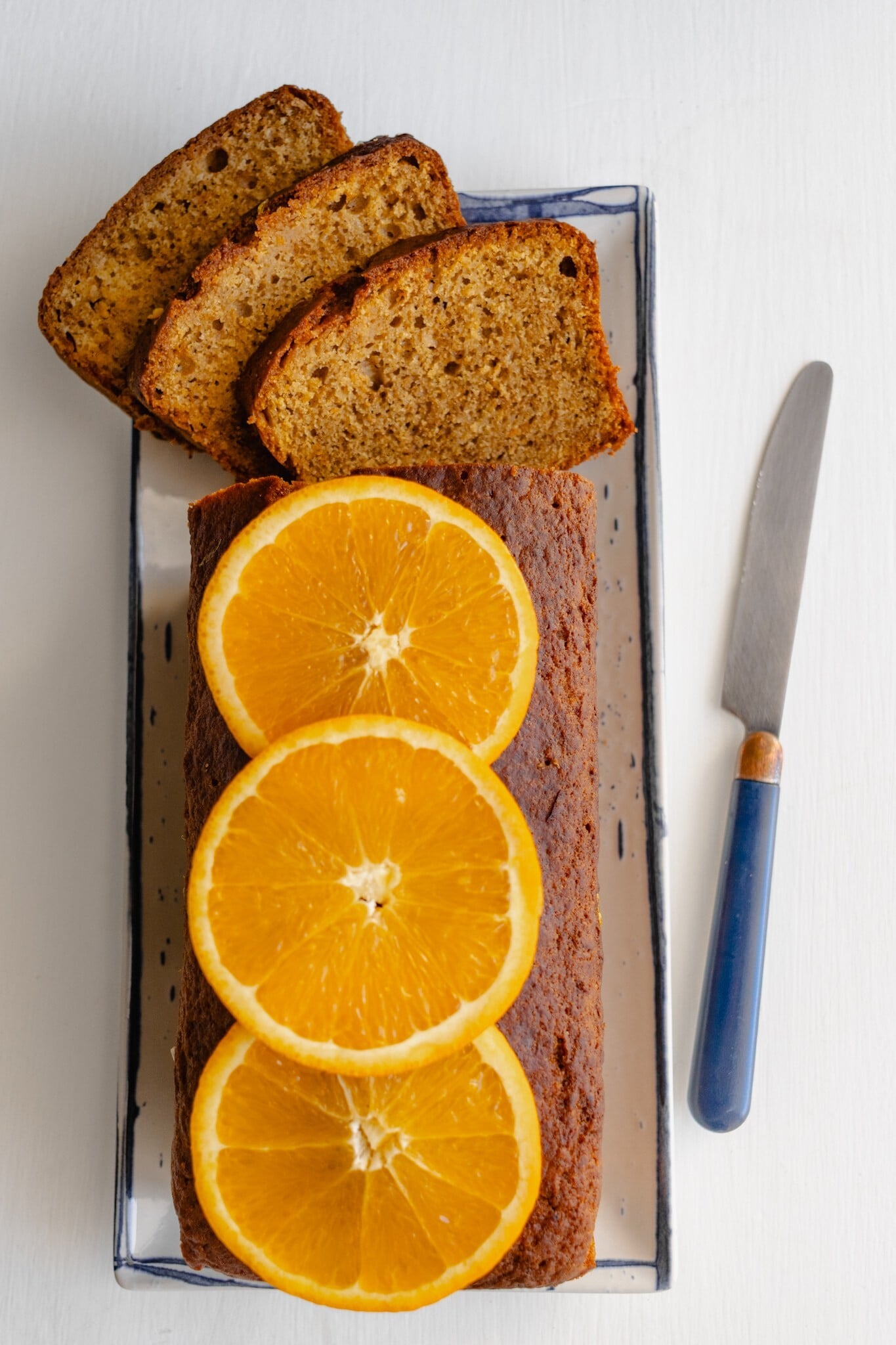 Pomerančová sezona. Středomořský chlebíček s olivovým olejem a mascarpone