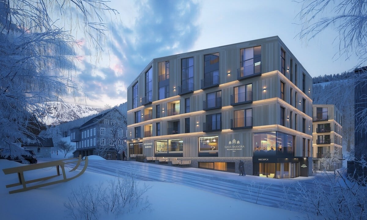 Hory jako investice. V Peci pod Sněžkou vzniká resort, který bude konkurovat Alpám