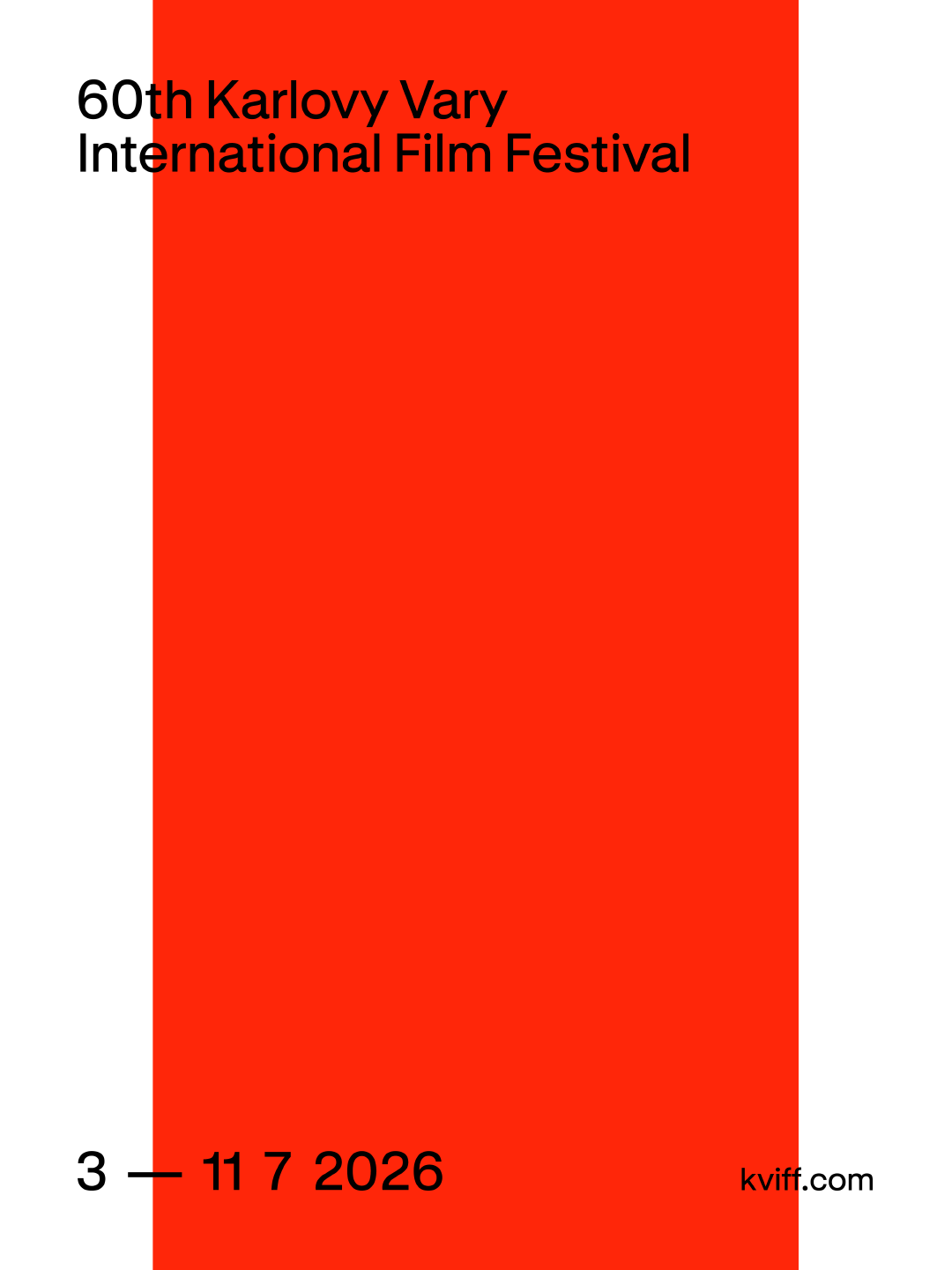 Vizuál 60. ročníku KVIFF