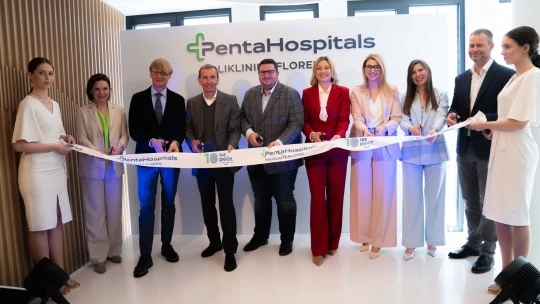 Robotické operace a nové pavilony. Penta Hospitals hlásí za minulý rok obrat 11,5 miliardy korun