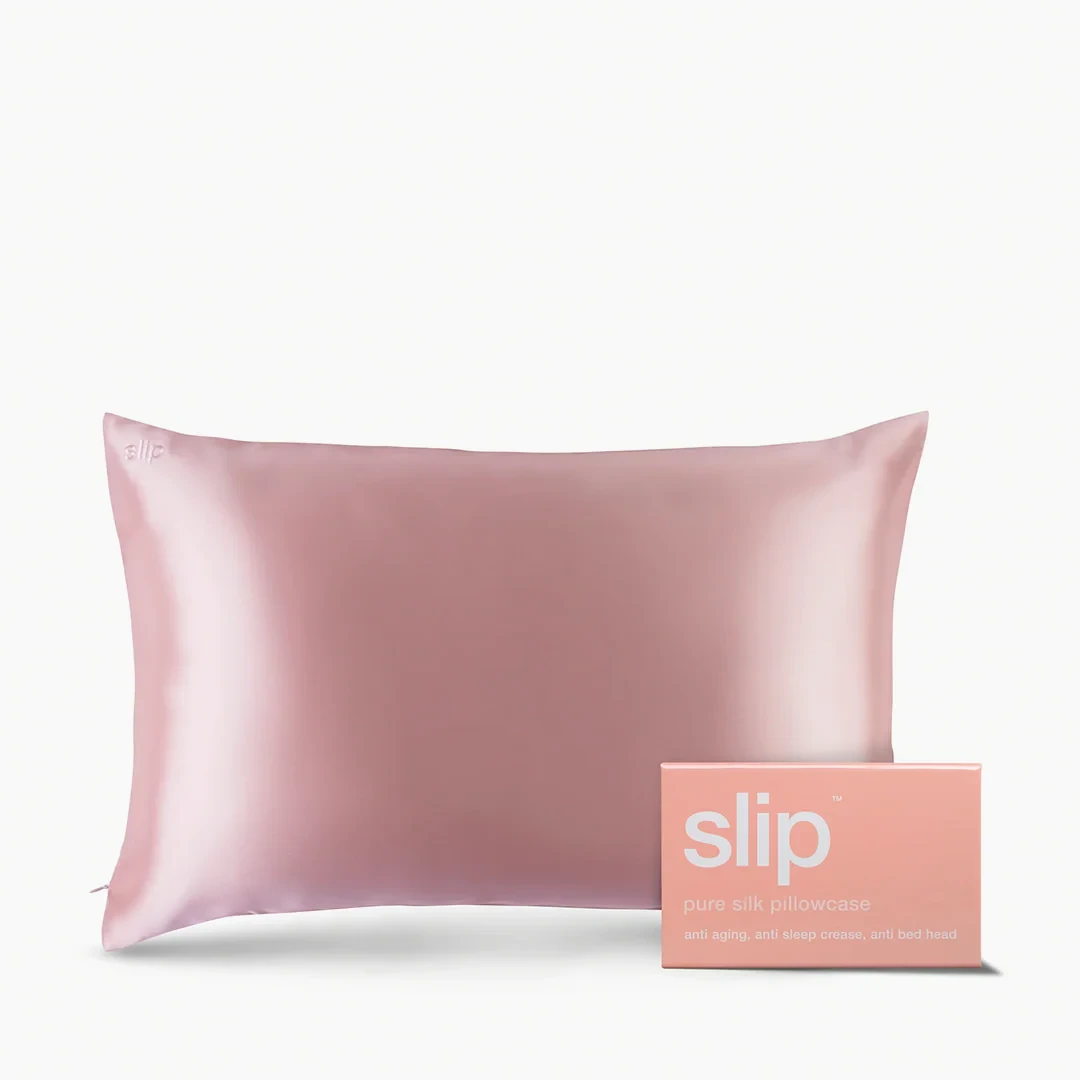 Silk Pillowcase Pink Slip