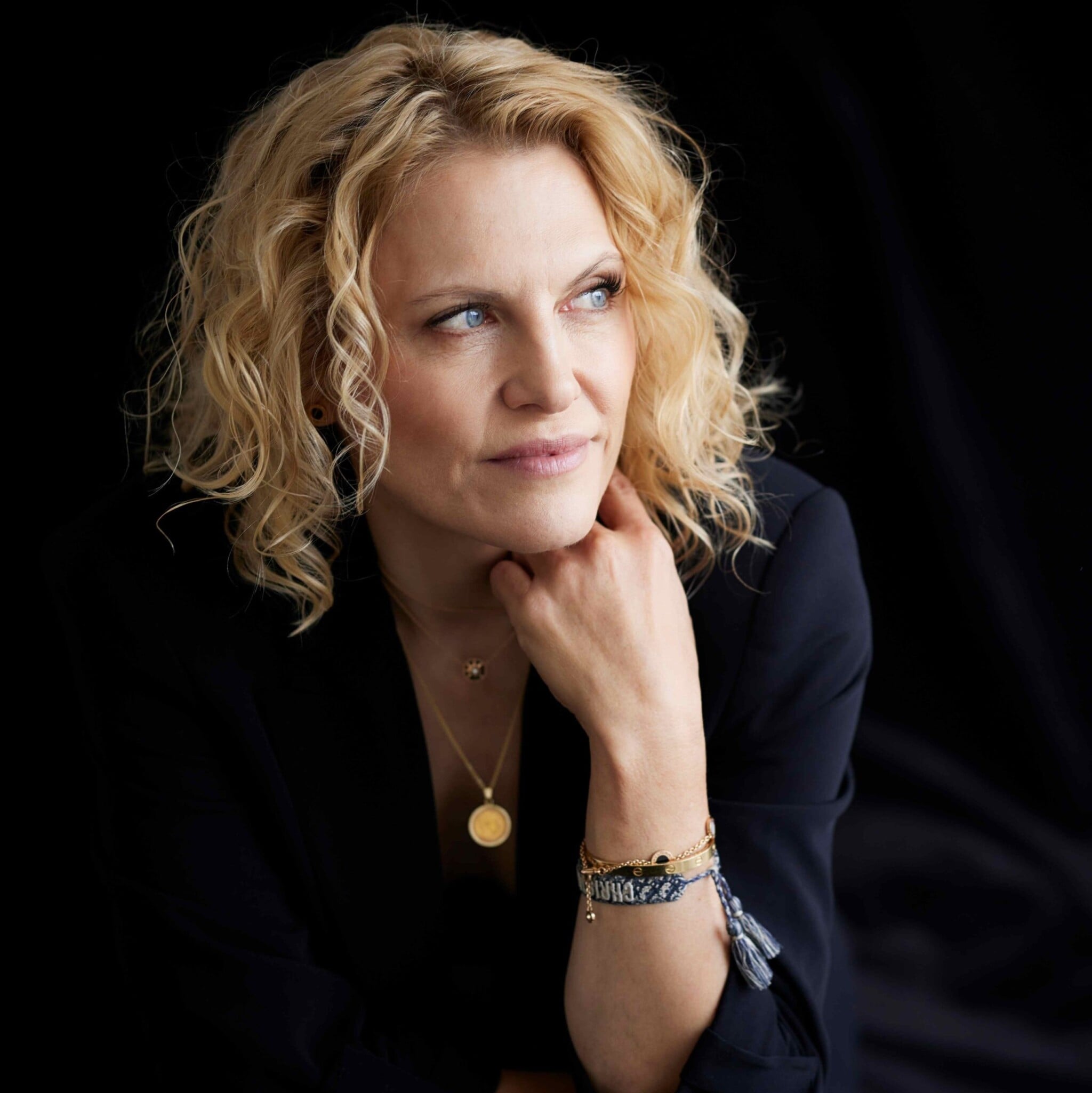 Kateřina Kratochvílová s rodinou