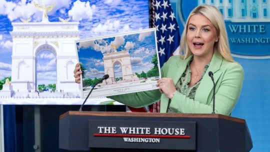O krok blíž k&nbsp;Arc de Trump. Komise schválila návrh prezidentova vítězného oblouku