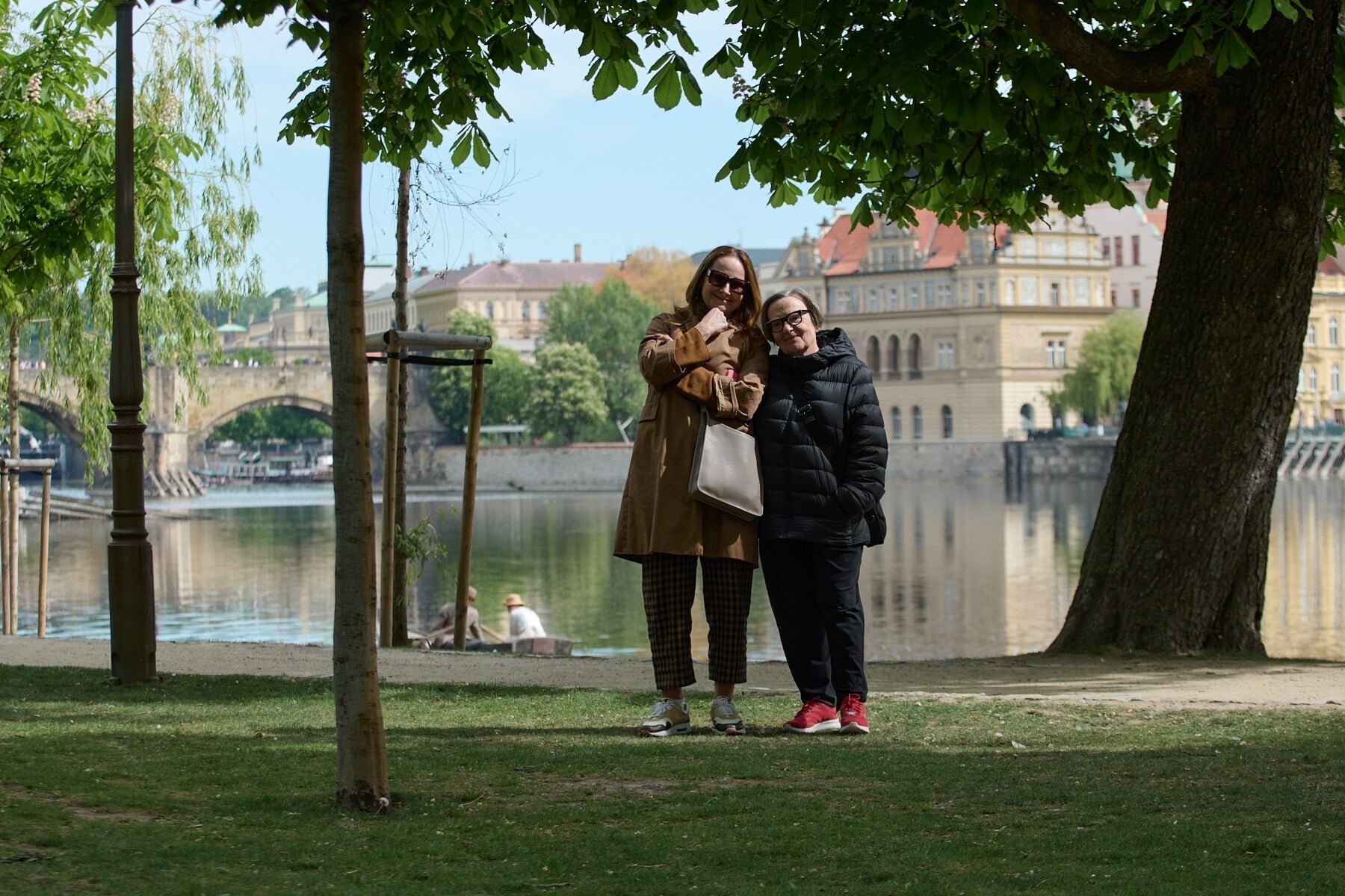Šárka Cimbalová a Agnieszka Holland