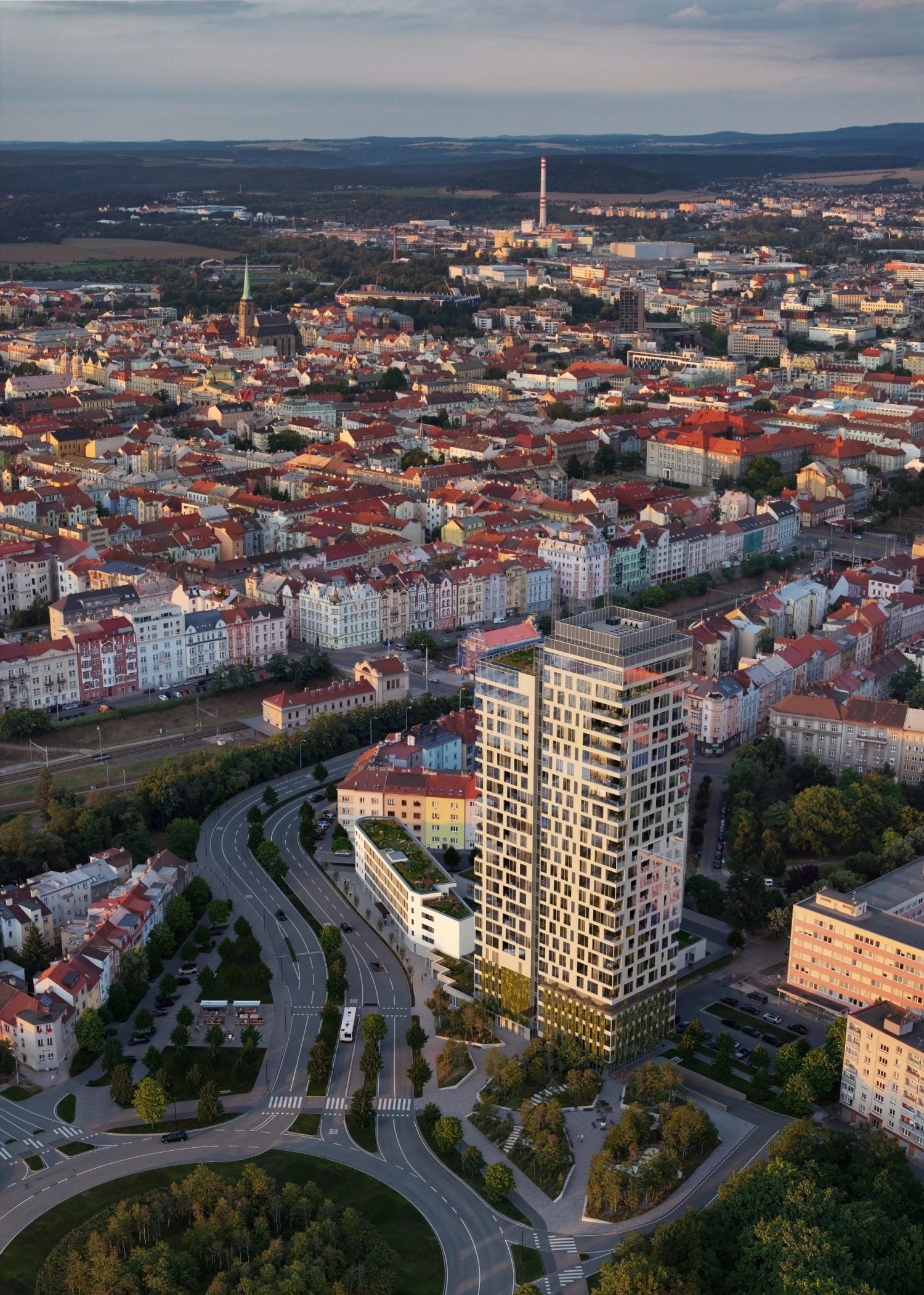 Nová dominanta Plzně. Skupina Miras Group s projektem věží S