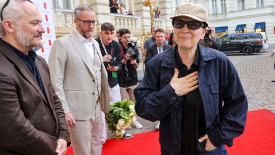 Mám v&nbsp;sobě plamen, který nezhasne, prohlásila Juliette Binoche na KVIFF