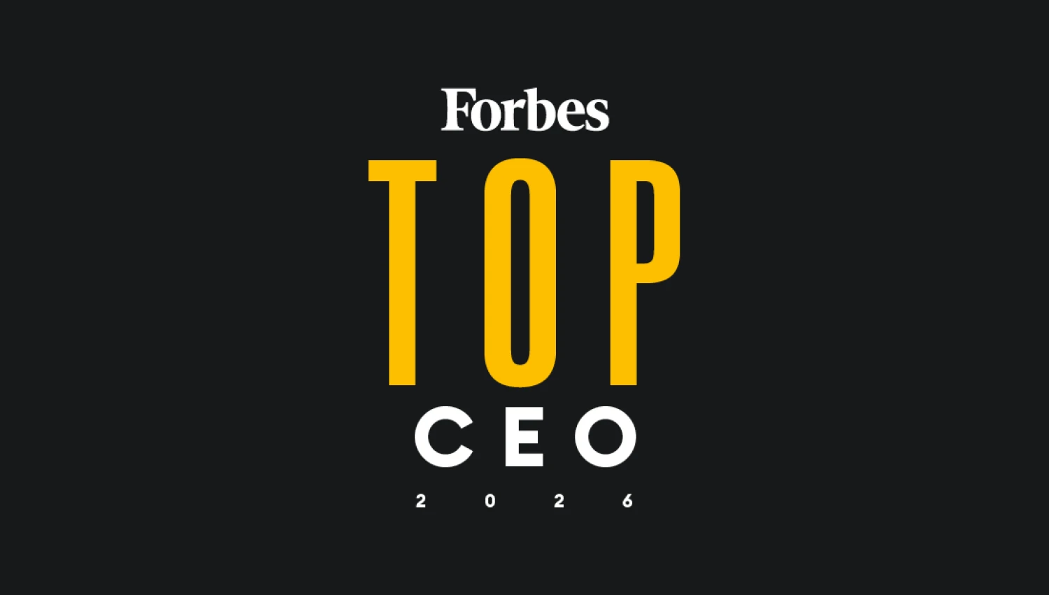Forbes Top CEO 2026