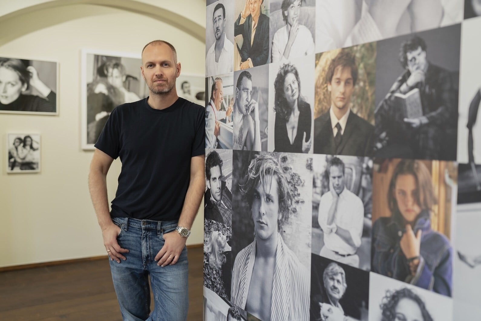 Milosh Harajda, kreativní producent výstavy Faces in the Crowd