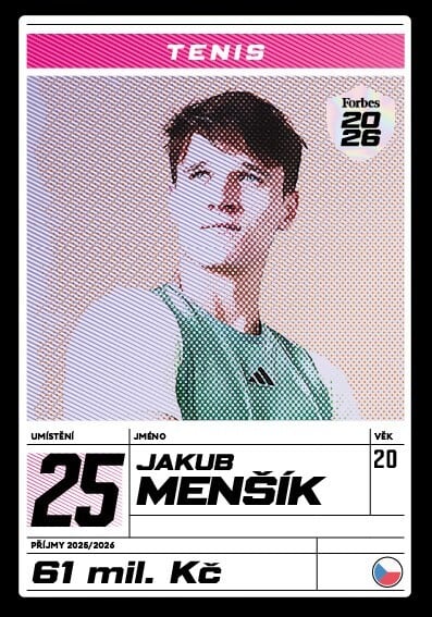 25. Jakub Menšík