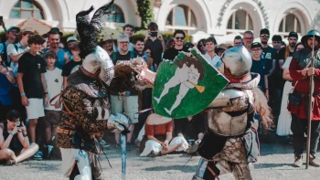 Kostky, rytíři i fanoušci až z Číny. Festival v Malešově ukázal sílu Kingdom Come