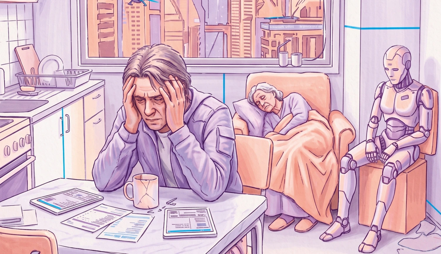 Dystopická vize. Jak bude vypadat svět, kde bude stále méně dětí a&nbsp;stále více seniorů?