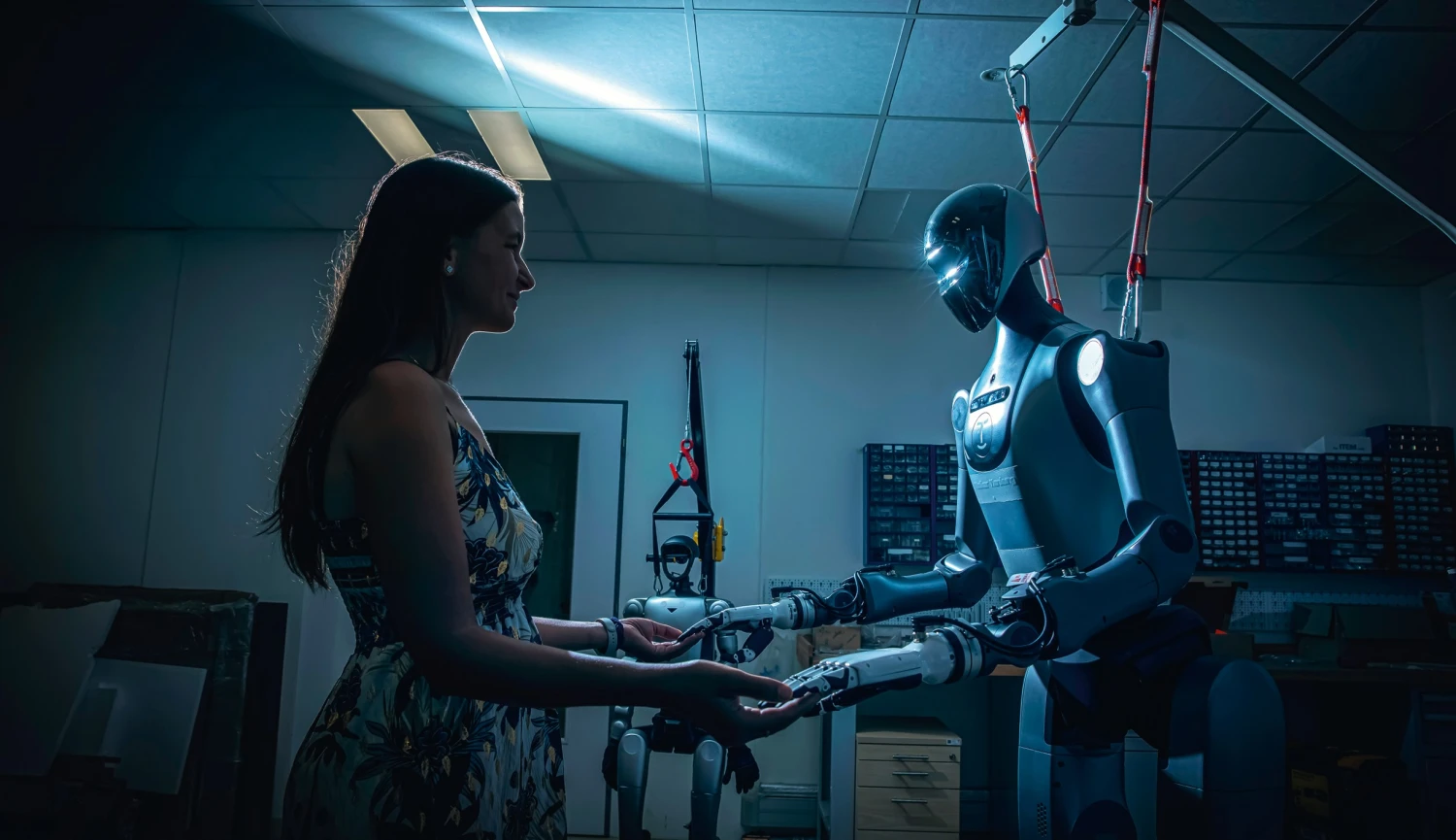 Stačí ukázat a on to udělá. Česká vědkyně z ČVUT učí roboty gesty podobně jako děti
